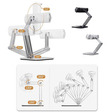 画像をギャラリービューアに読み込む, Adjustable Console Desk Stand