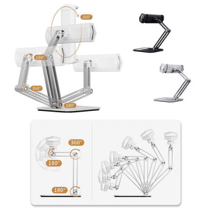 Adjustable Console Desk Stand