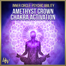 画像をギャラリービューアに読み込む, Amethyst Crown Chakra Activation | Psychic Ability Bundle