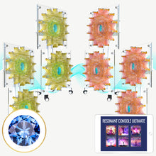 画像をギャラリービューアに読み込む, Qi Coil™ Aura Quartz Scalar 360 (8) System With Resonant Console Ultimate Sapphire Mantra Coil