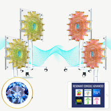 画像をギャラリービューアに読み込む, Qi Coil™ Aura Quartz Scalar 360 (4) System With Resonant Console Advanced Sapphire Mantra Coil