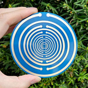 Quantum Disk Lakhovsky Blue Scalar EMF Protection